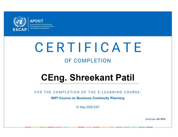 Shreekant Patil - unicef Shreekant Patil - UNESCAP